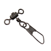 Rolling Drop Swivel with Safety Snap