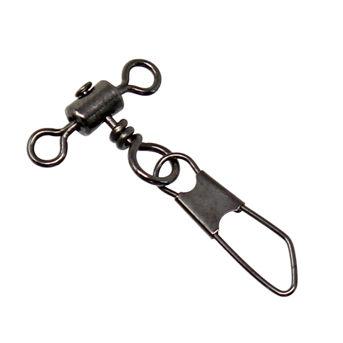 Rolling Drop Swivel with Safety Snap