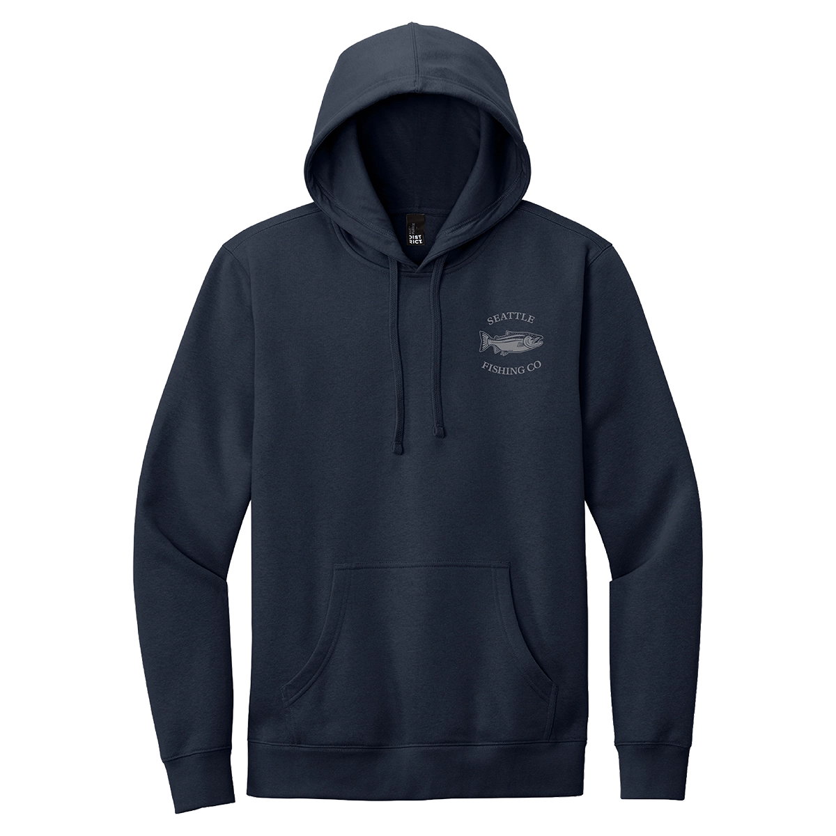 Seattle Fishing Co Classic Hoodie New Navy
