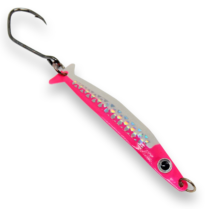 Silver Horde Coho Killer Spoon Strawberries Cream