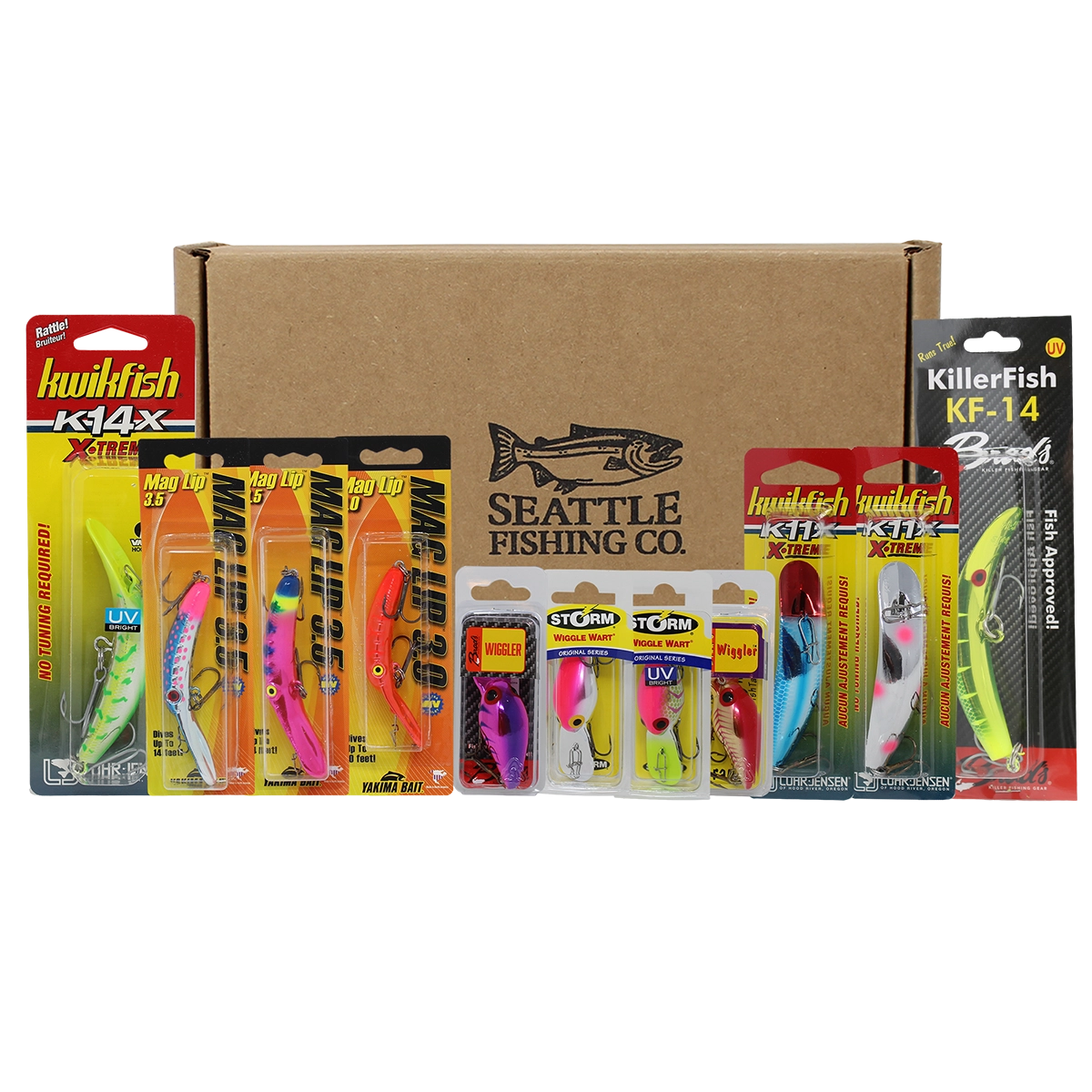 idaho steelheads tackle box Steelhead & Salmon Plug Fishing Gift Box – Seattle Fishing Company