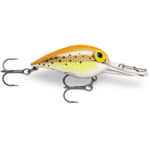 Storm Wiggle Wart Metallic Orange and Chartreuse