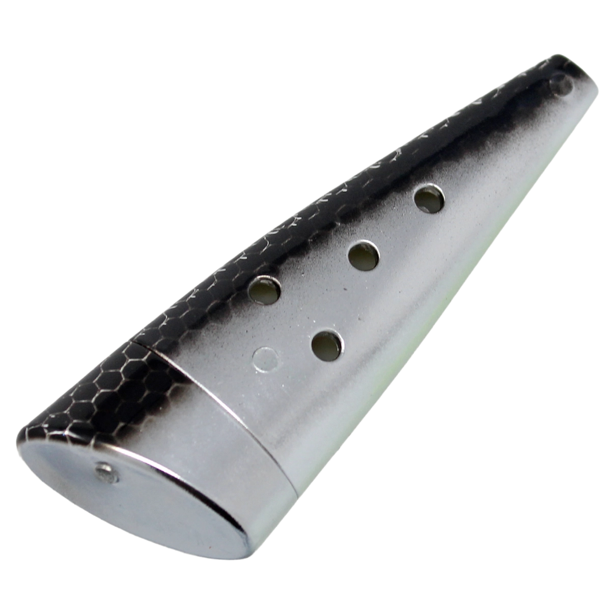 Yakima Bait Cut Plug Silver Black Scale Glo Belly