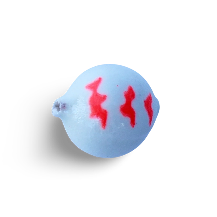 Yakima Bait Lil Corky Blue Glo Flame Tiger