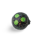 Yakima Bait Lil Corky Glitter Black Spot