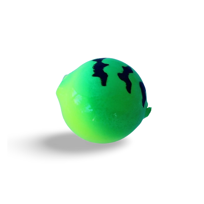 Yakima Bait Lil Corky Lime Chartreuse Tiger