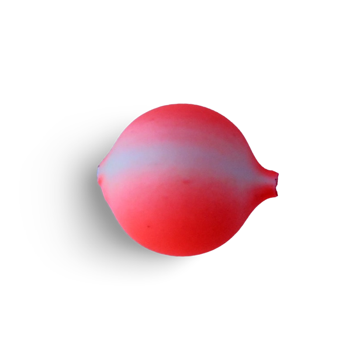 Yakima Bait Lil Corky Luminous Rocket Red