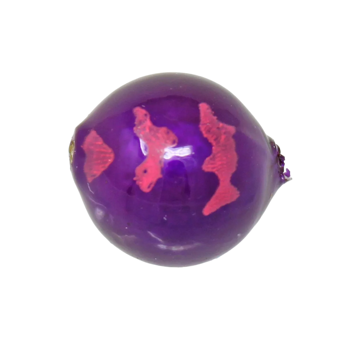 Yakima Bait Lil Corky Metallic Purple Pink Tiger