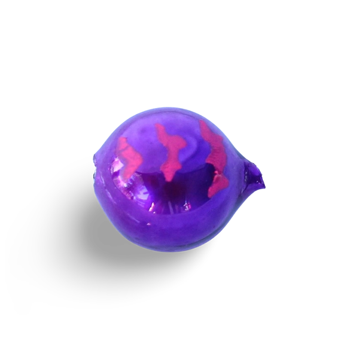 Yakima Bait Lil Corky Metallic Purple Pink Tiger