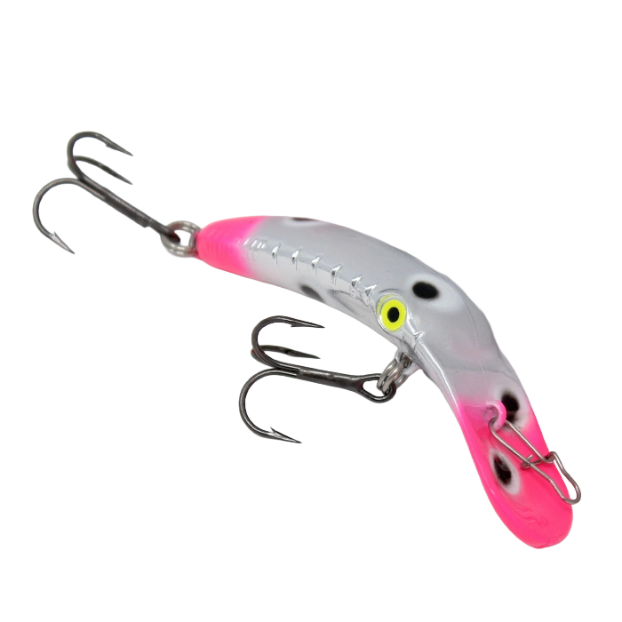 fatal attraction fishing lure Yakima Bait Mag Lip, 3.5, Metallic Silver Blue Pirate