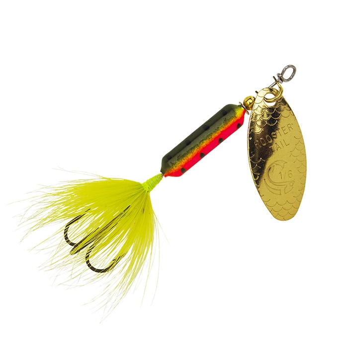 Yakima Bait Roostertail Fire Tiger