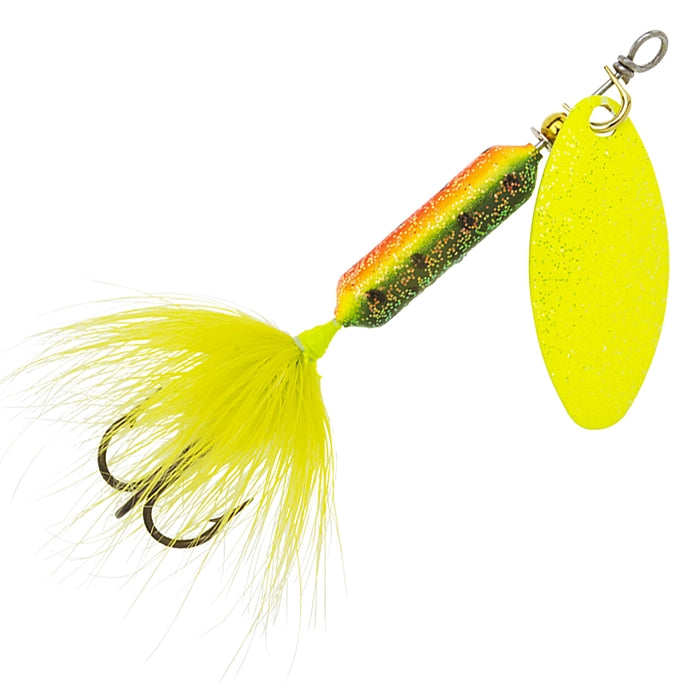 Yakima Bait Roostertail Glitter Fire Tiger