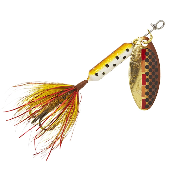 Yakima Bait Roostertail Tinsel Brown Trout