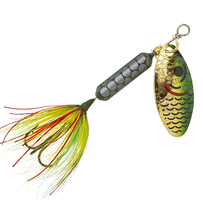 Yakima Bait Roostertail Tinsel Green