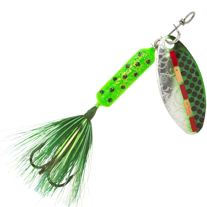 Yakima Bait Roostertail Tinsel Lime CHR