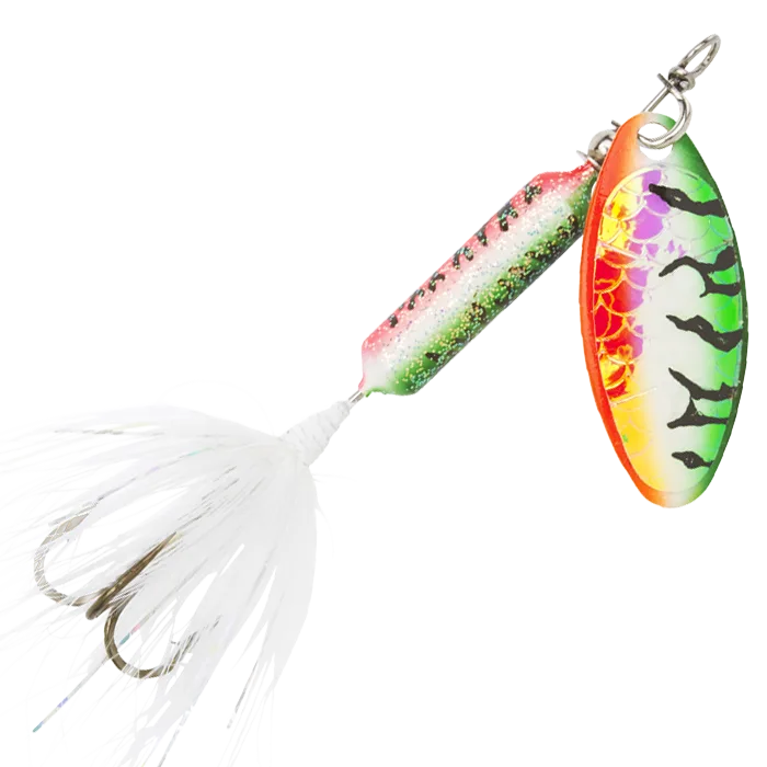 Yakima Bait Roostertail Tinsel Watermelon Tiger