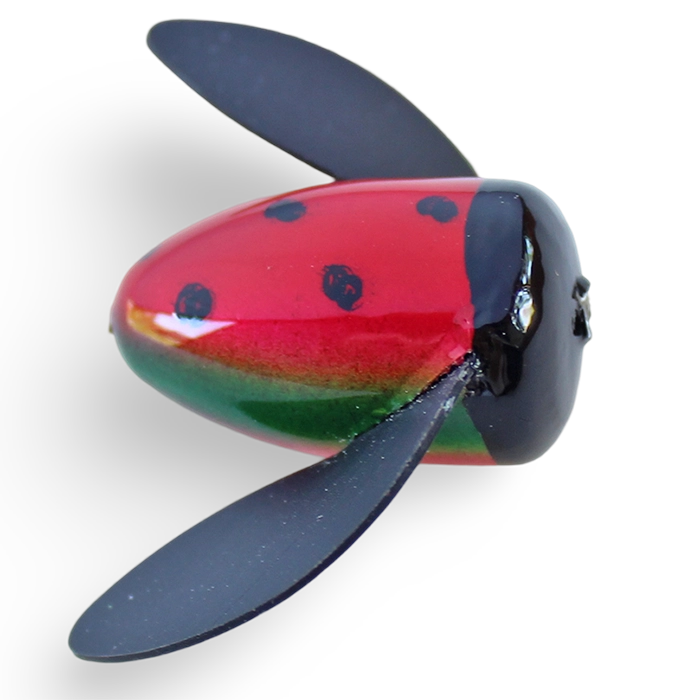 black spinglow fishing lure Yakima Bait Size 6 (3/4") Spin-N-Glo's – Seattle Fishing Company