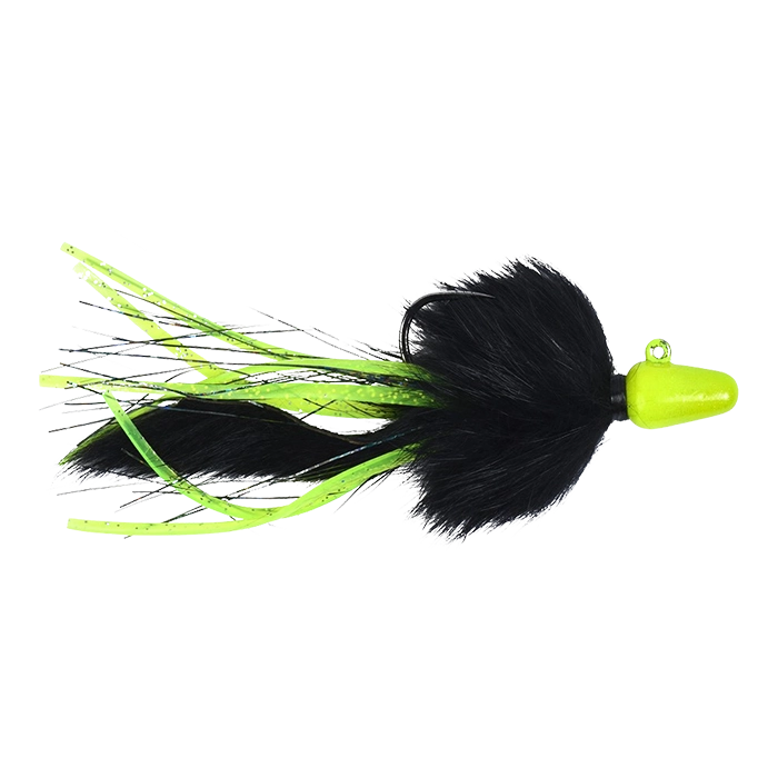 Yakima Twitching Jig Chartreuse Black