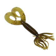 Yamamoto Baits 25 DT Hula Grub 330 Green Pumpkin Purple Copper