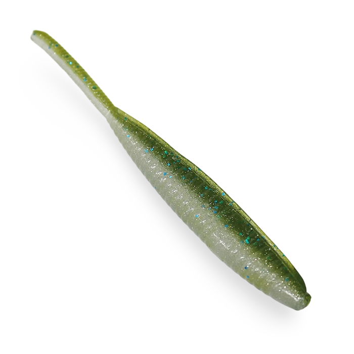 Yamamoto Shad Shape Worm 9004 Smallmouth Magic