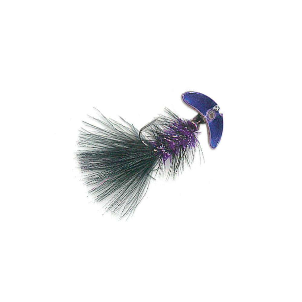 Mack's Smile Blade Fly - Size 2 Purple Scale & Black