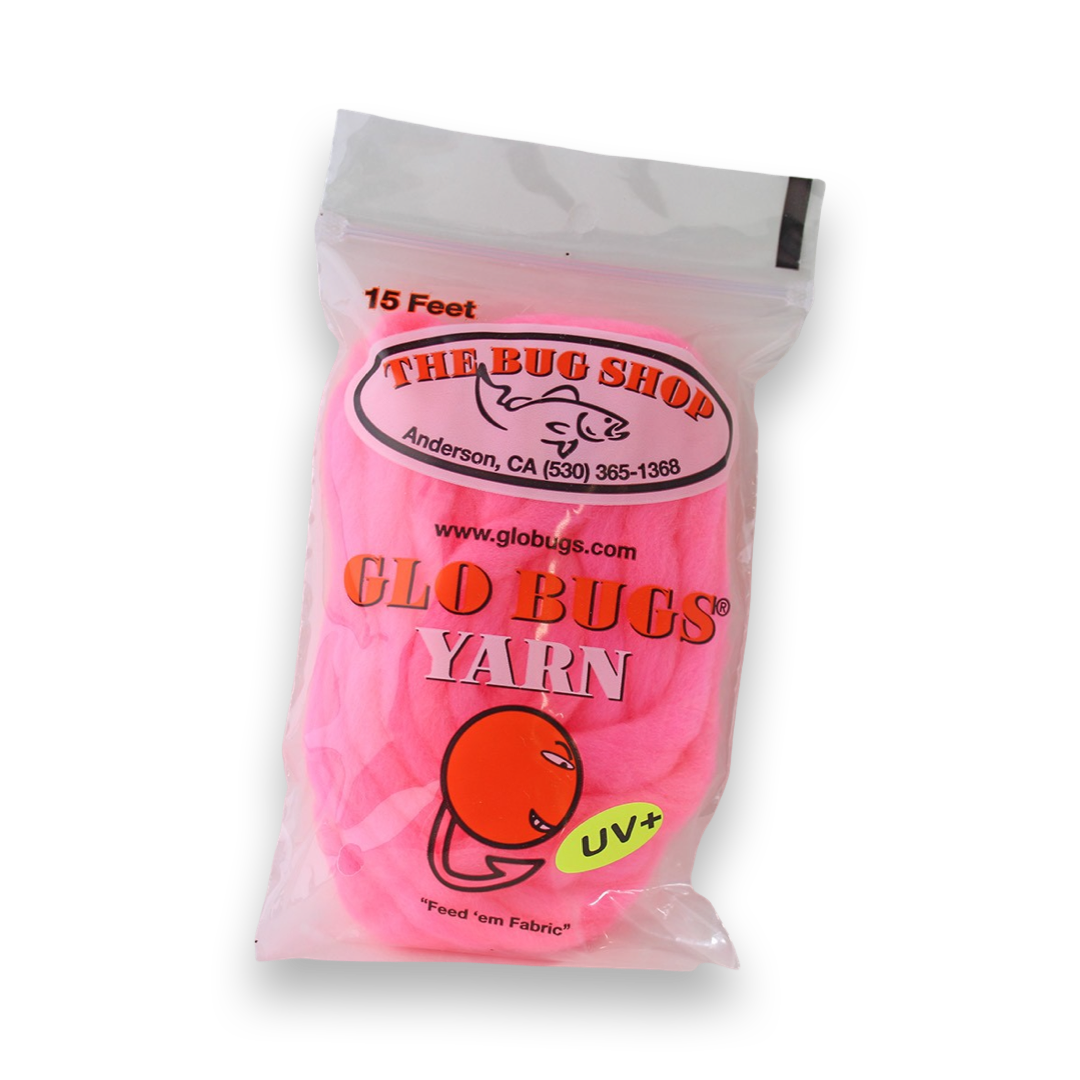 Glo Bugs Yarn Shrimp Pink– Seattle Fishing Company