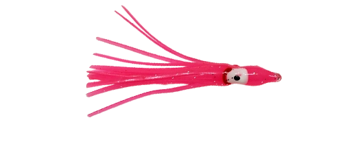 trout plastic hoochie squid