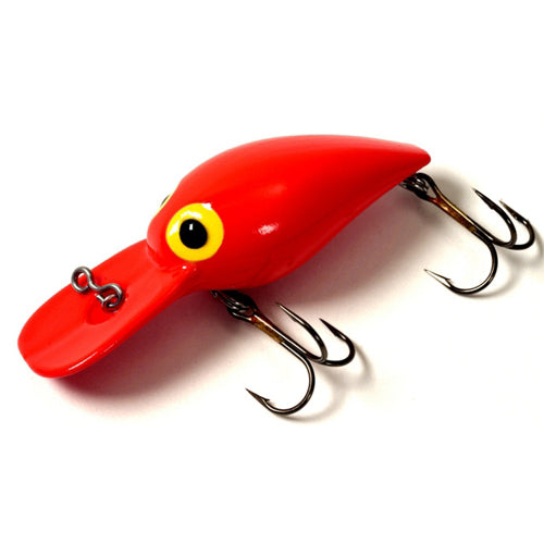 Brad's Wee, Wiggler & Mag Fluorescent Red Seattle Fishing Company