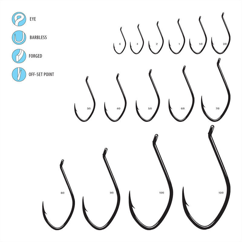 Gamakatsu Big River Bait Hook Black