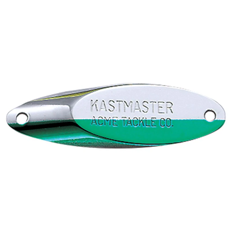 Acme Kastmaster Spoon - Chrome/Green– Seattle Fishing Company