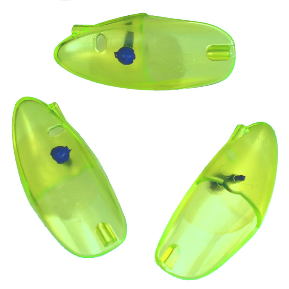 Krippled Anchovy Helmet UV Chartreuse