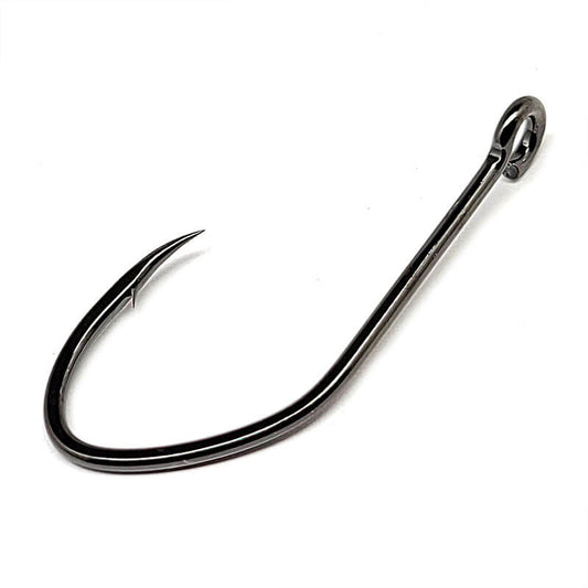 Gamakatsu Big River Bait Hook Open Eye Black