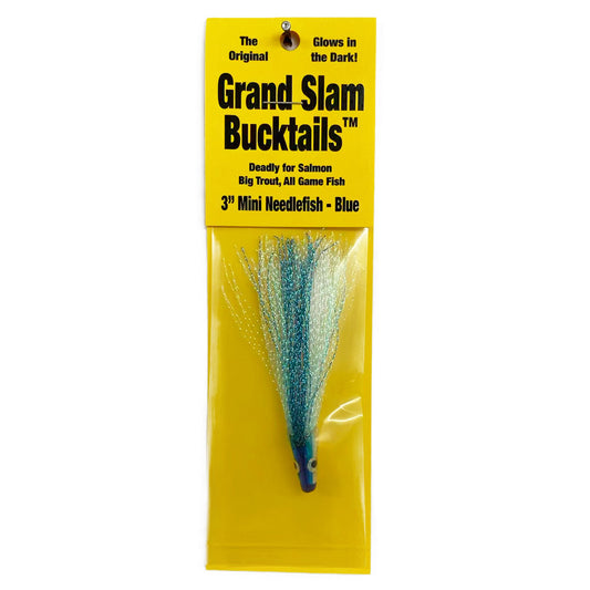 Grand Slam Bucktail 3" Mini Blue