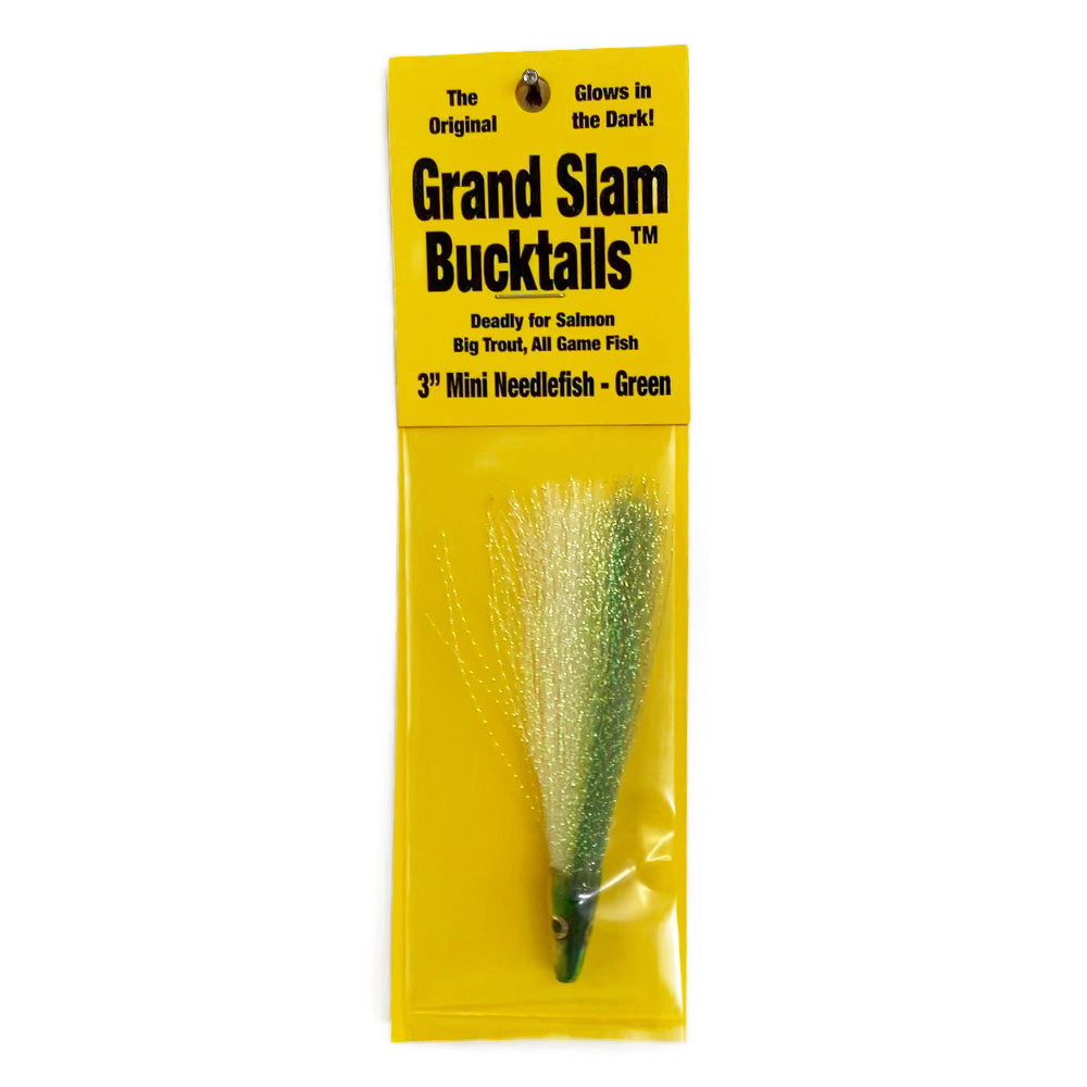 Grand Slam Bucktail 3" Mini Green