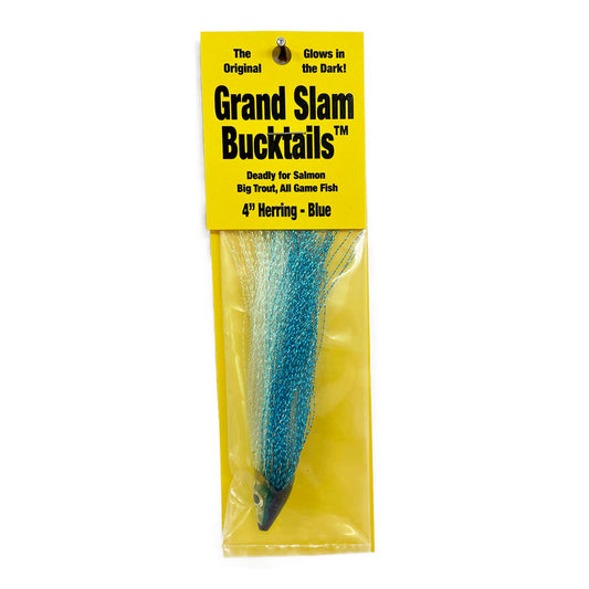 Grand Slam Bucktail 4" Herring Blue