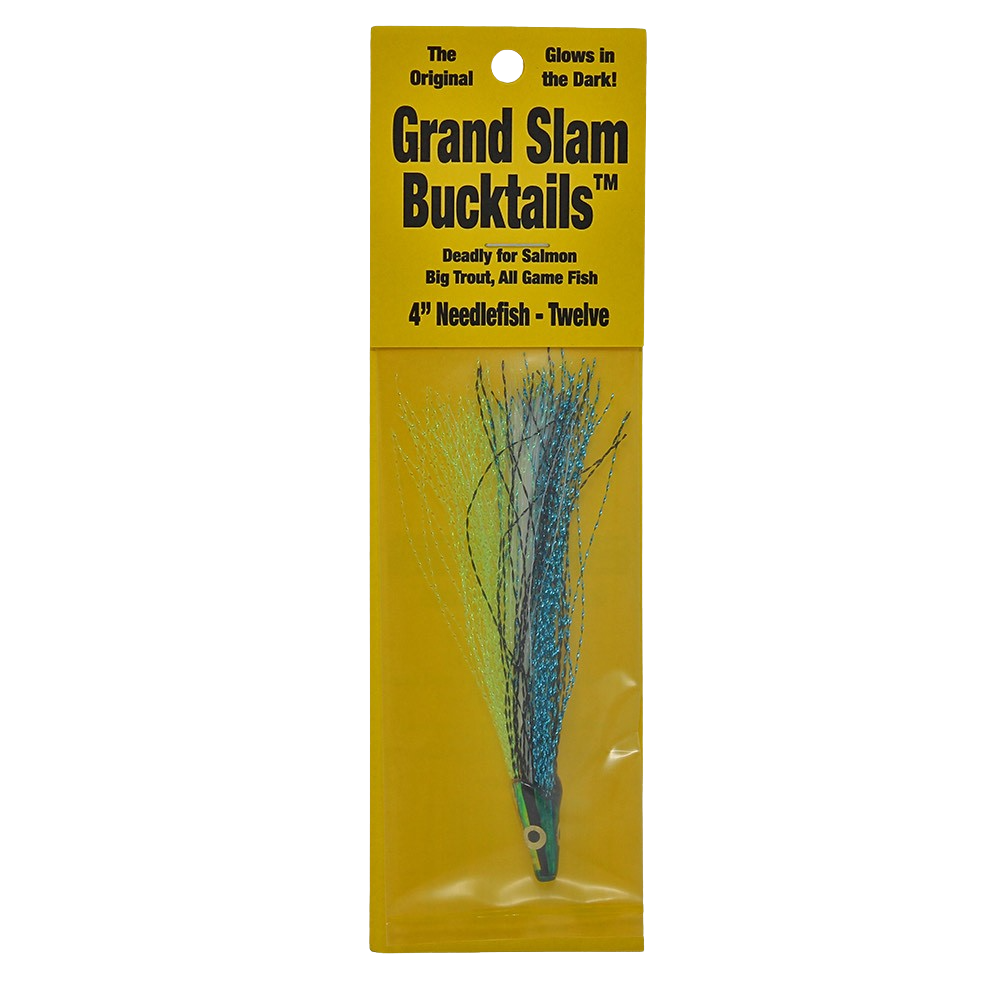 Grand Slam Bucktail 4" Needlefish Twelve