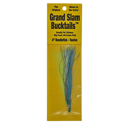 Grand Slam Bucktail 4" Needlefish Twelve