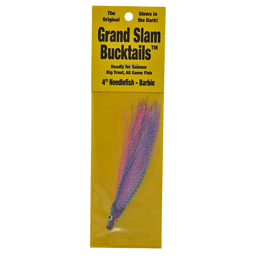 Grand Slam Bucktail 4" Needlefish Barbie