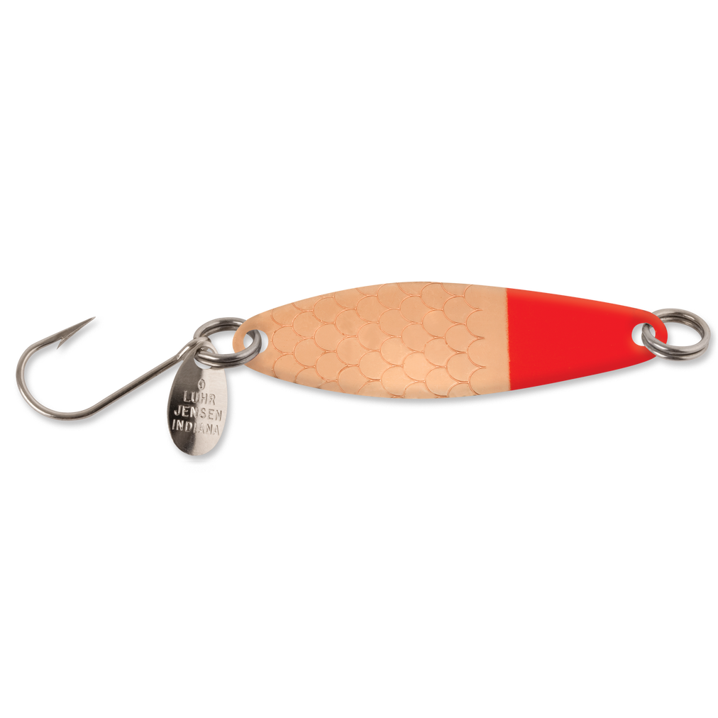 Luhr Jensen Needlefish - Copper/Red Head