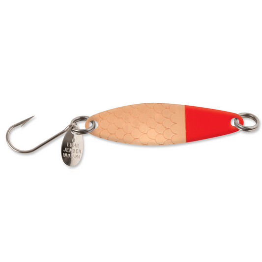 Luhr Jensen Needlefish - Copper/Red Head