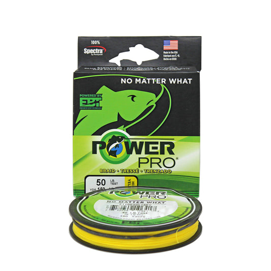 Power Pro H-Vis Yellow 150 Yards