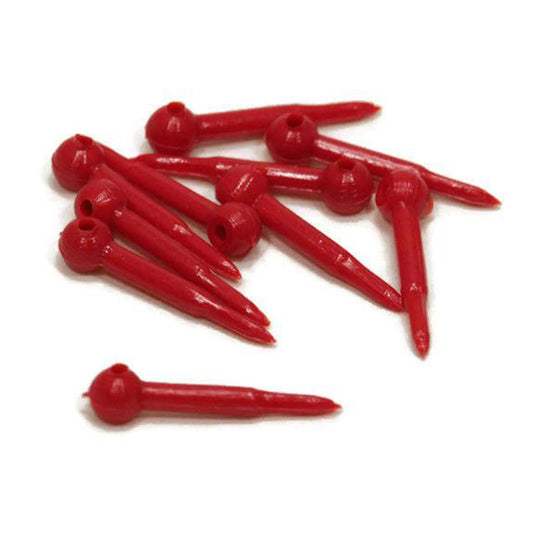 Krippled Helmets Replacement Pins 10 Pack Red