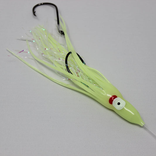 Salmon Trolling Rig - Gold Star Apple Core Glow OG174R