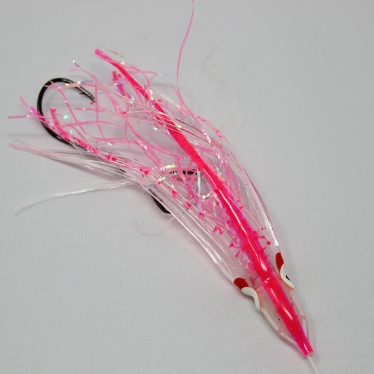 Salmon Trolling Rig - Gold Star UV Spatterback Pink OG224R