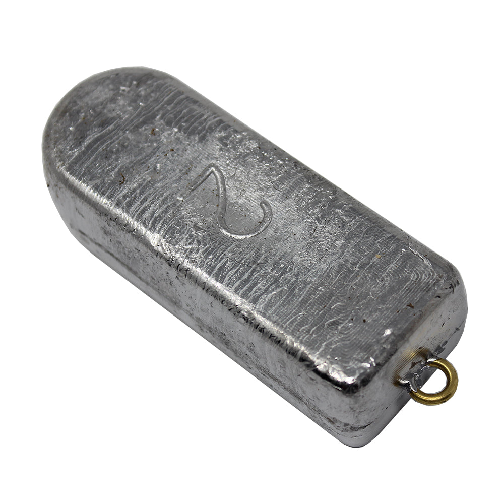 Lead Square Halibut Weight